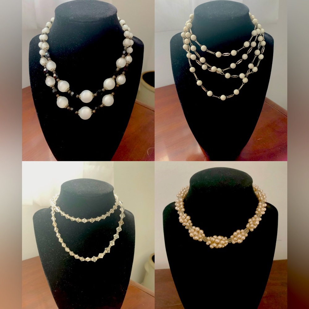 Vintage Costume Jewelry 💎 Necklaces (Lot)